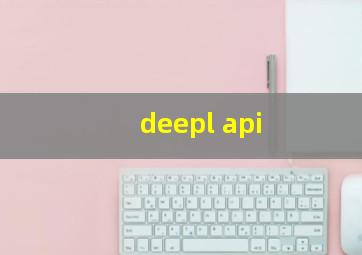 deepl api